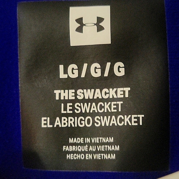 - Under Armour swacket sweater blue large men's - Picture 2 of 15